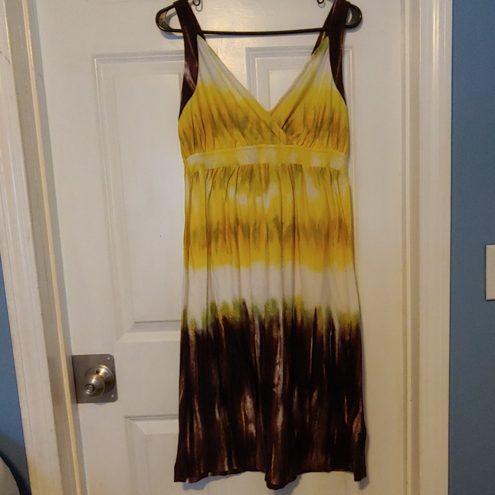 Multi-colored Midi dress